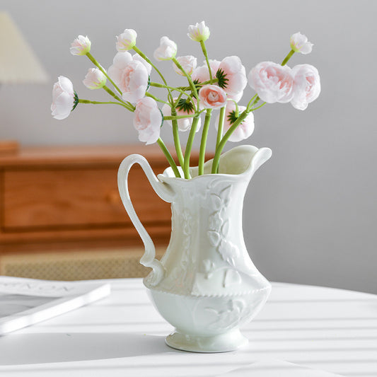 Modern French ins style ceramic vase