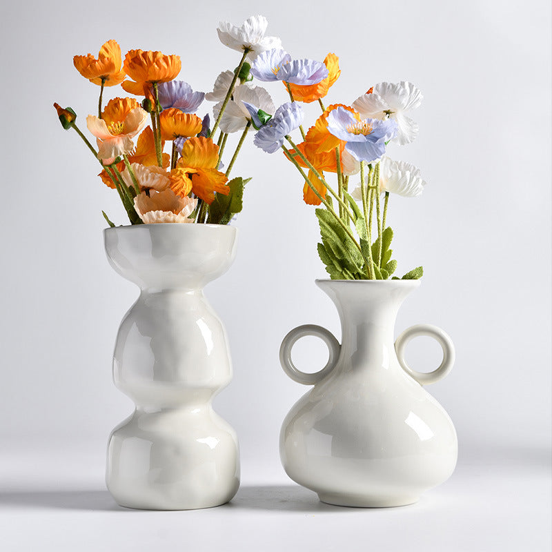 Modern French ins style ceramic vase