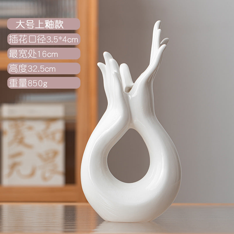 Nordic creative home ceramic vase