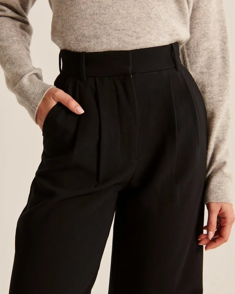 Lightweight Tailored Wide Leg Pants (Buy 2 Free Shipping)