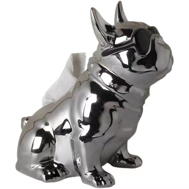 Cute French Bulldog Tissue Box