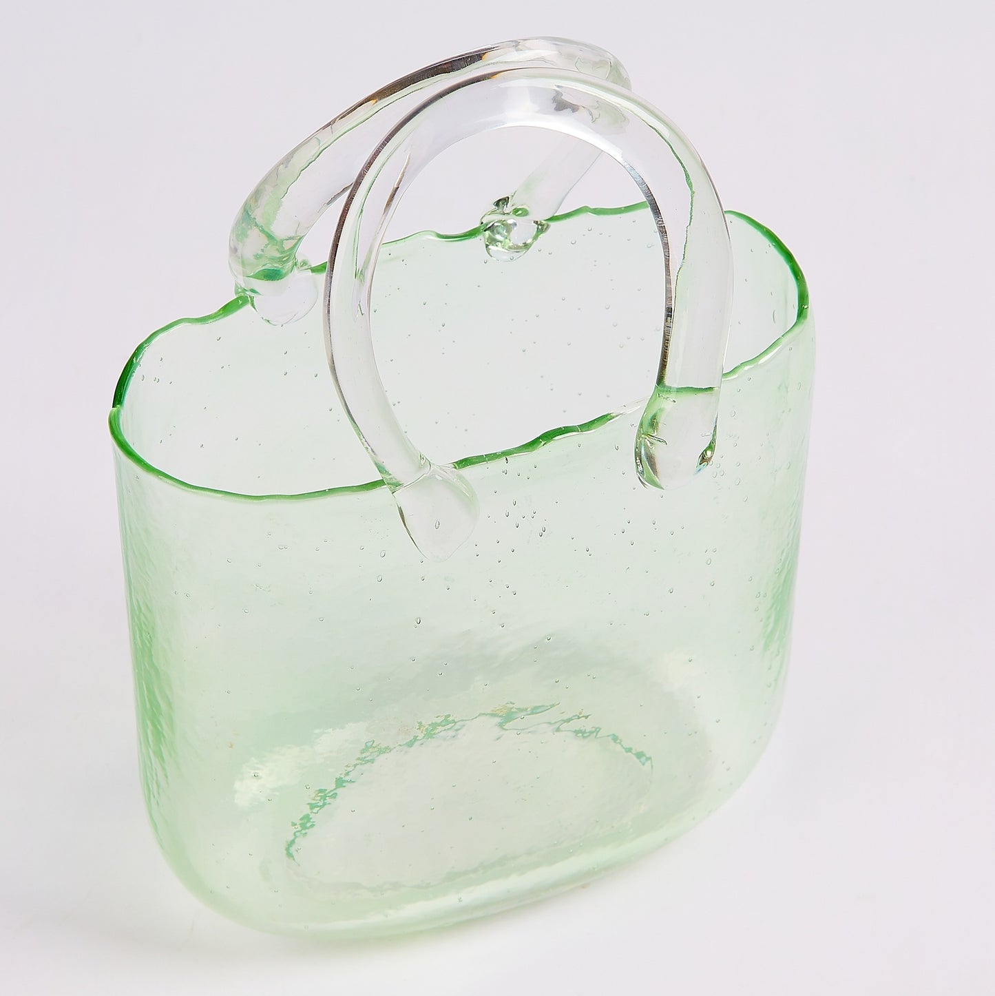 Creative Ins style transparent glass bubble bag vase decoration