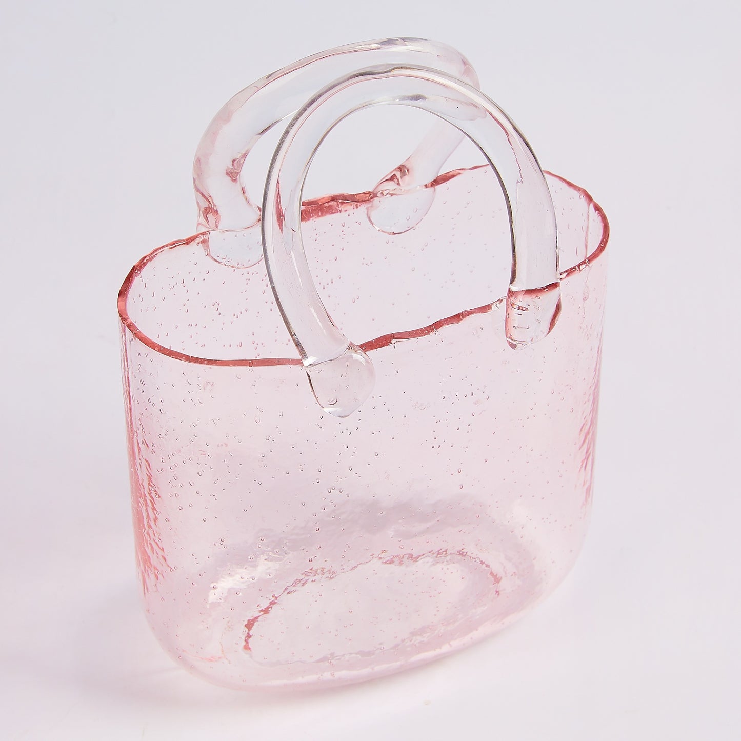 Creative Ins style transparent glass bubble bag vase decoration