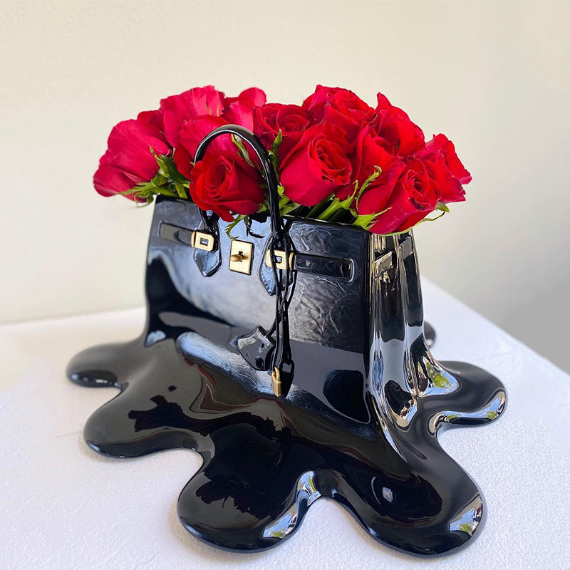 Handbag Flower Vase