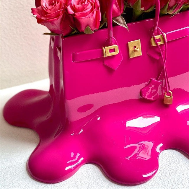 Handbag Flower Vase