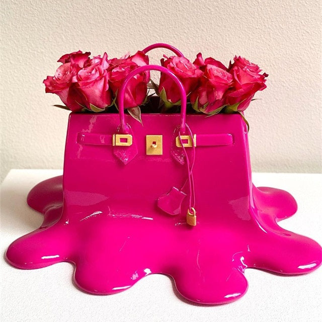 Handbag Flower Vase