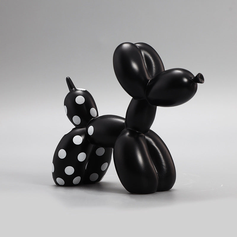 Checkered Balloon Dogs