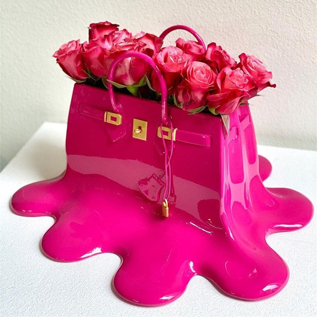 Handbag Flower Vase