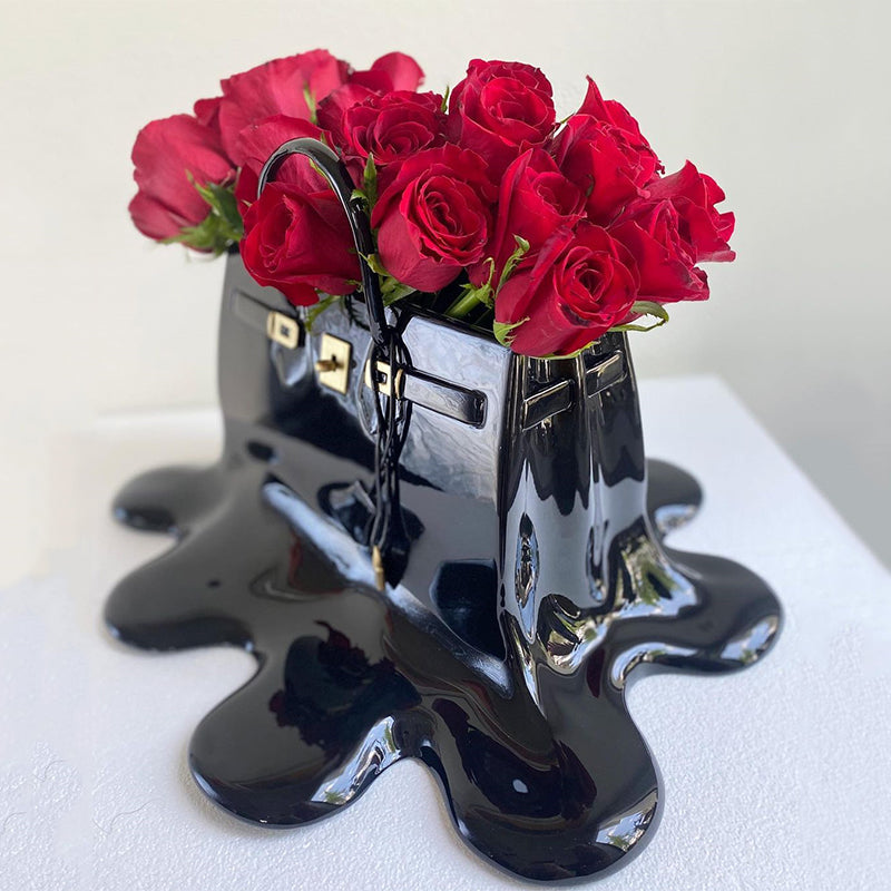 Handbag Flower Vase